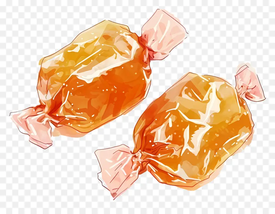 Bonbons Au Caramel，Les Oranges PNG