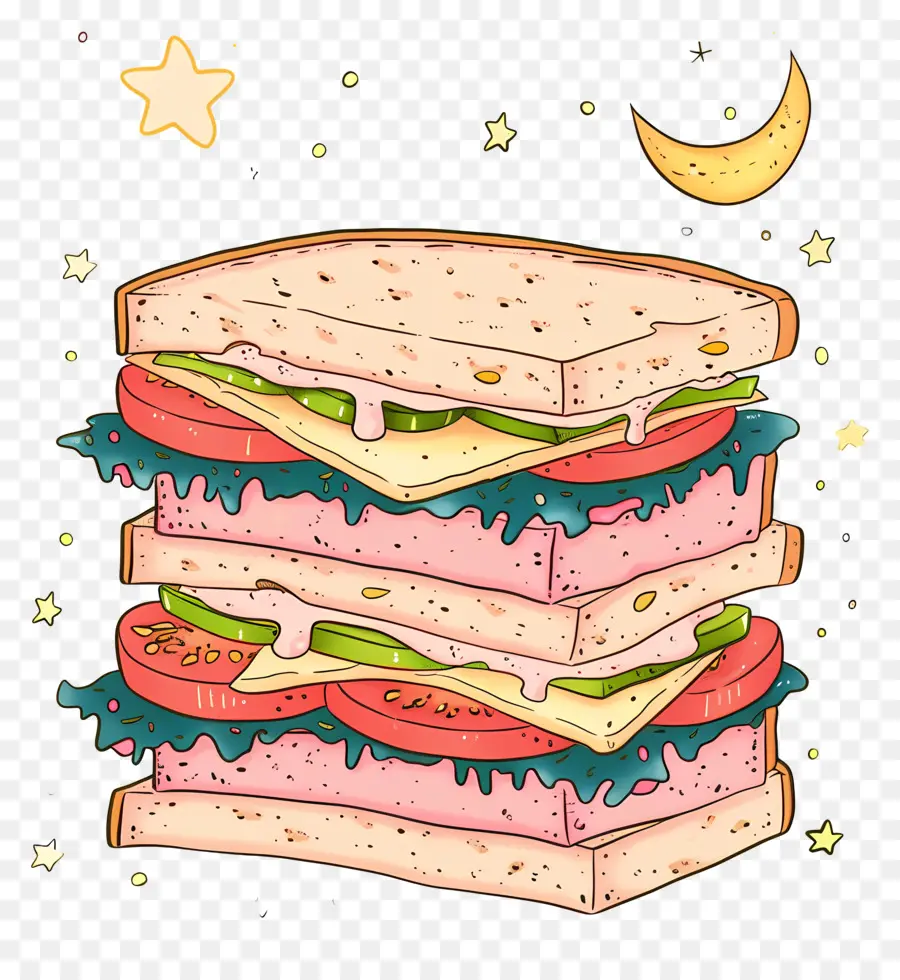 Sandwich，Pain PNG