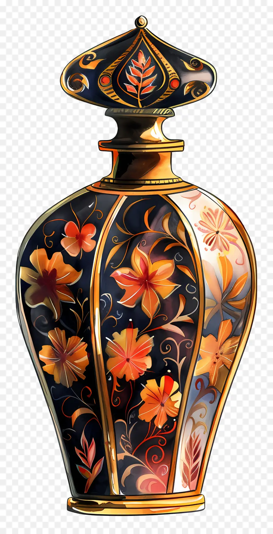 Bouteille De Parfum，Vase PNG