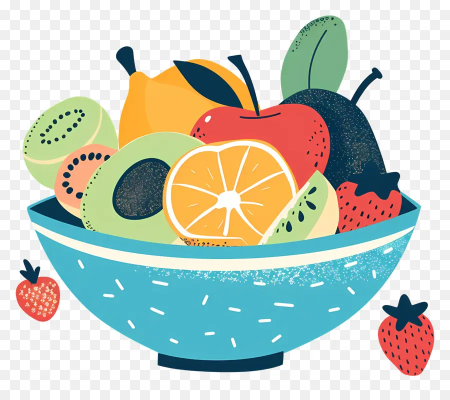 Bol De Fruits，Fruit PNG