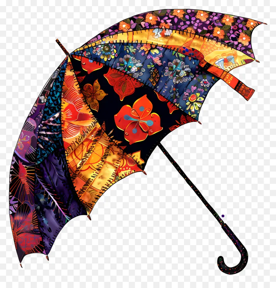 Parapluie Silhouette，Parapluie PNG