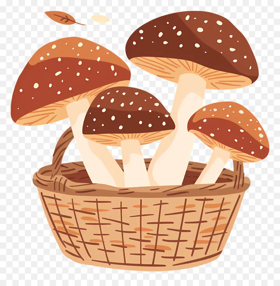 Champignons En Panier，Champignons PNG