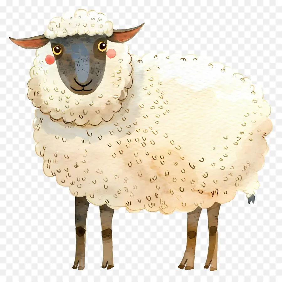 Les Moutons，Laine PNG