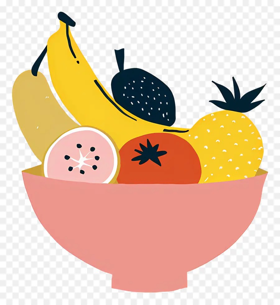 Bol De Fruits，Fruits PNG