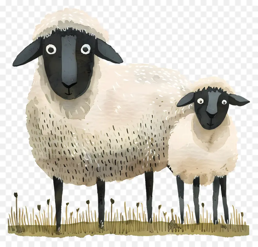 Les Moutons，Dessin Animé PNG