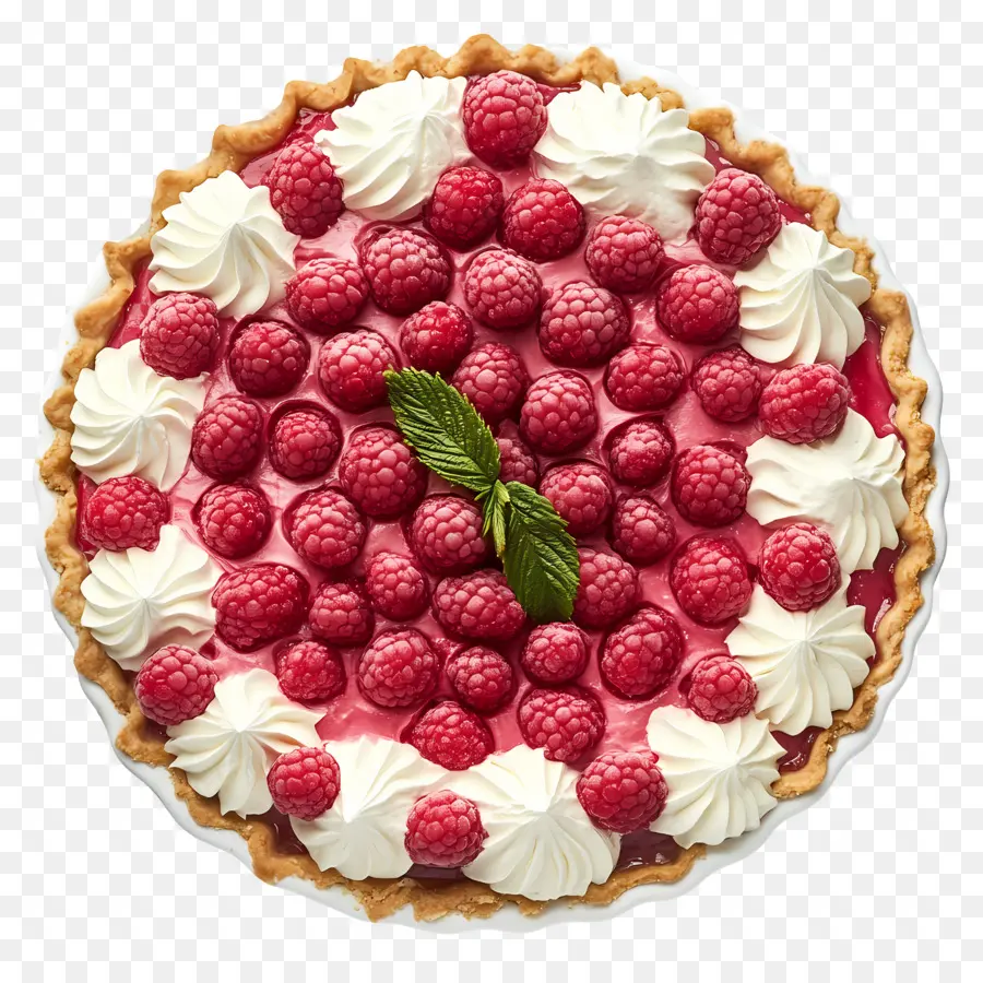 Tarte Aux Framboises，Dessert PNG