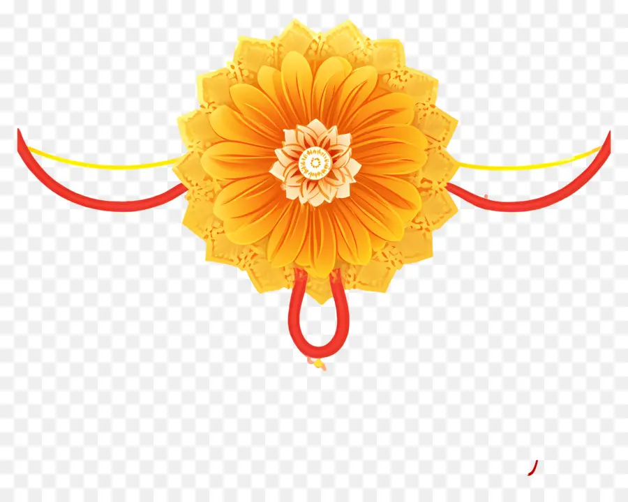 Raksha Bandhan，La Fleur D'oranger PNG