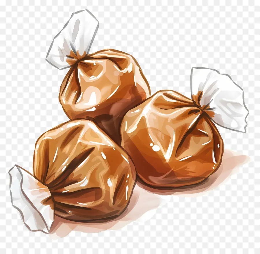 Bonbons Au Caramel，Bonbons PNG