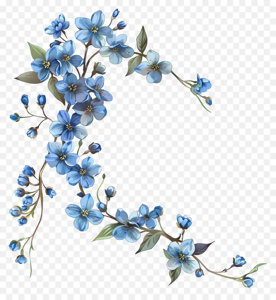 Fleur De Coin，Vase Bleu PNG