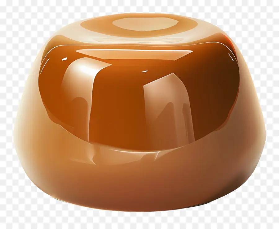 Pouding Au Caramel，Dessert PNG