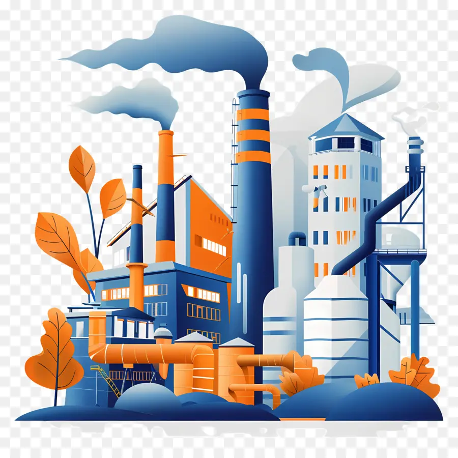 Usine，Industrie PNG