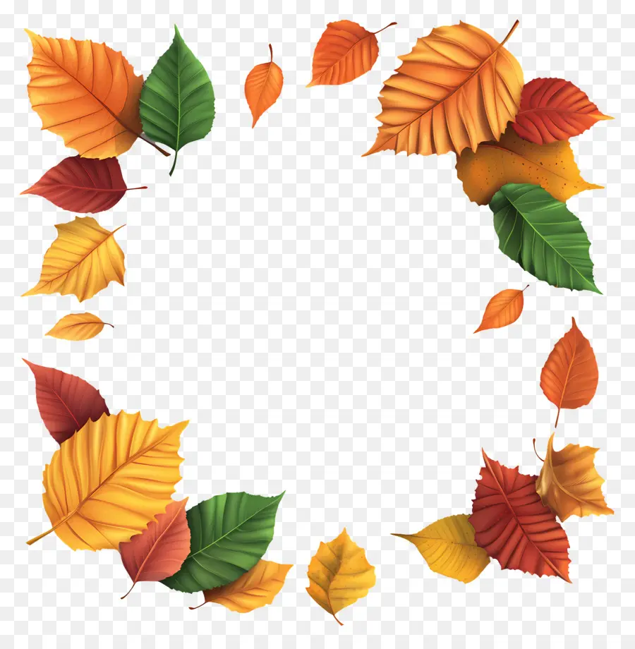 Couronne D'automne，Feuilles PNG