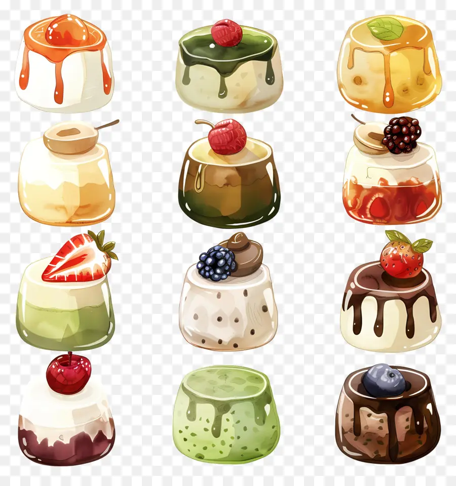 Desserts，Bonbons PNG