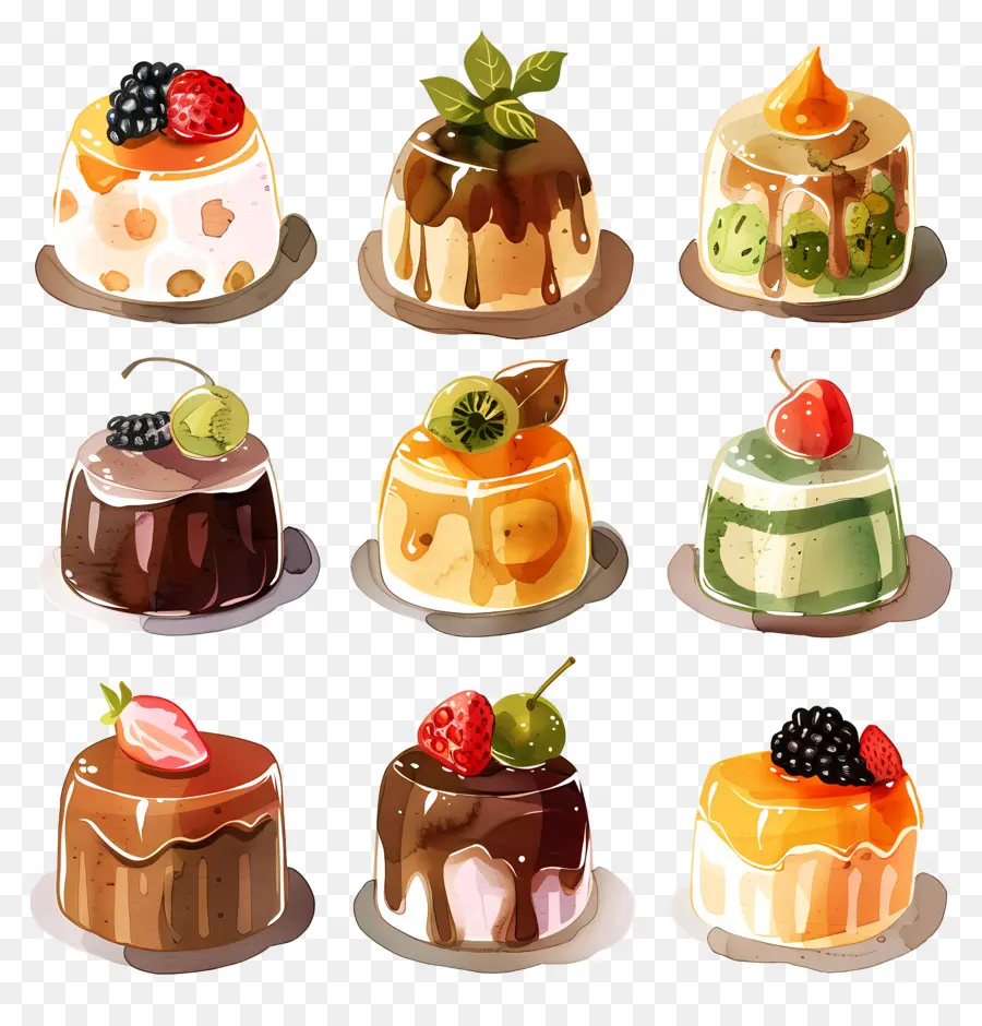 Puddings，Desserts PNG