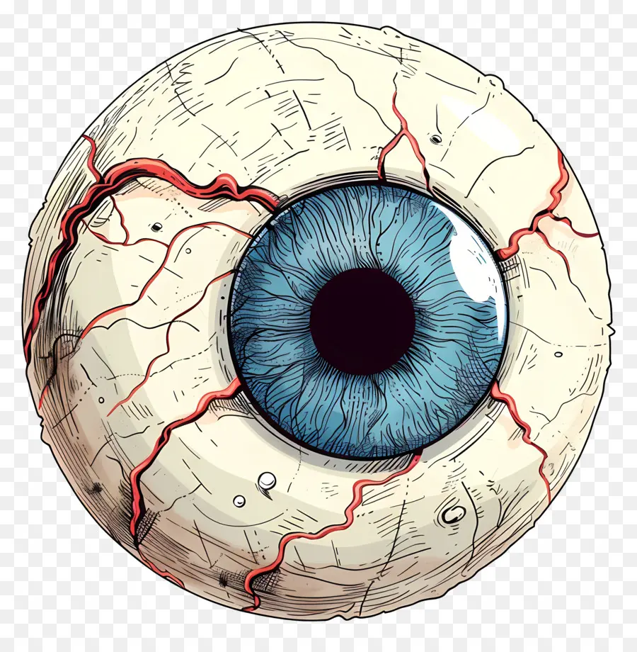 Globe Oculaire D'halloween，œil Humain PNG