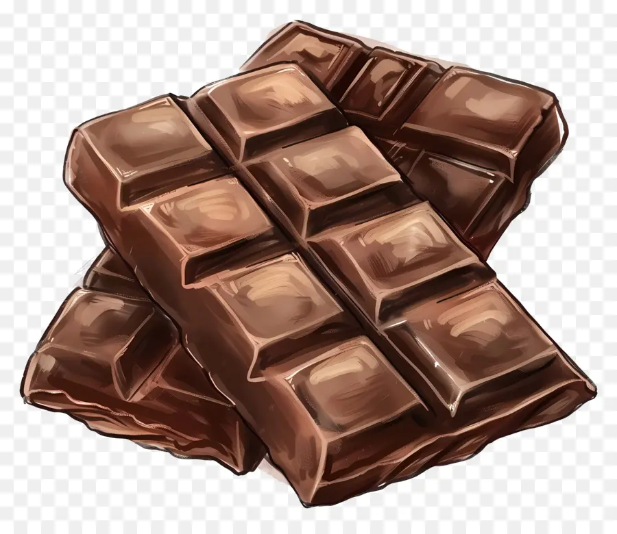 Barre De Chocolat，Chocolat PNG