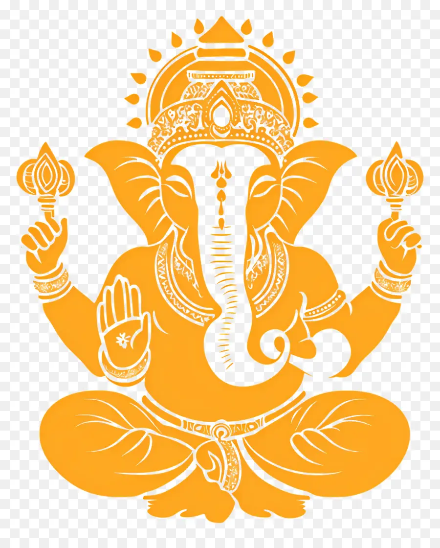 Chaturthi Ganesh，Seigneur Ganesha PNG