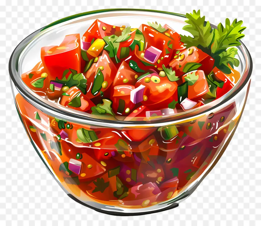 Bol De Salsa，Salade PNG