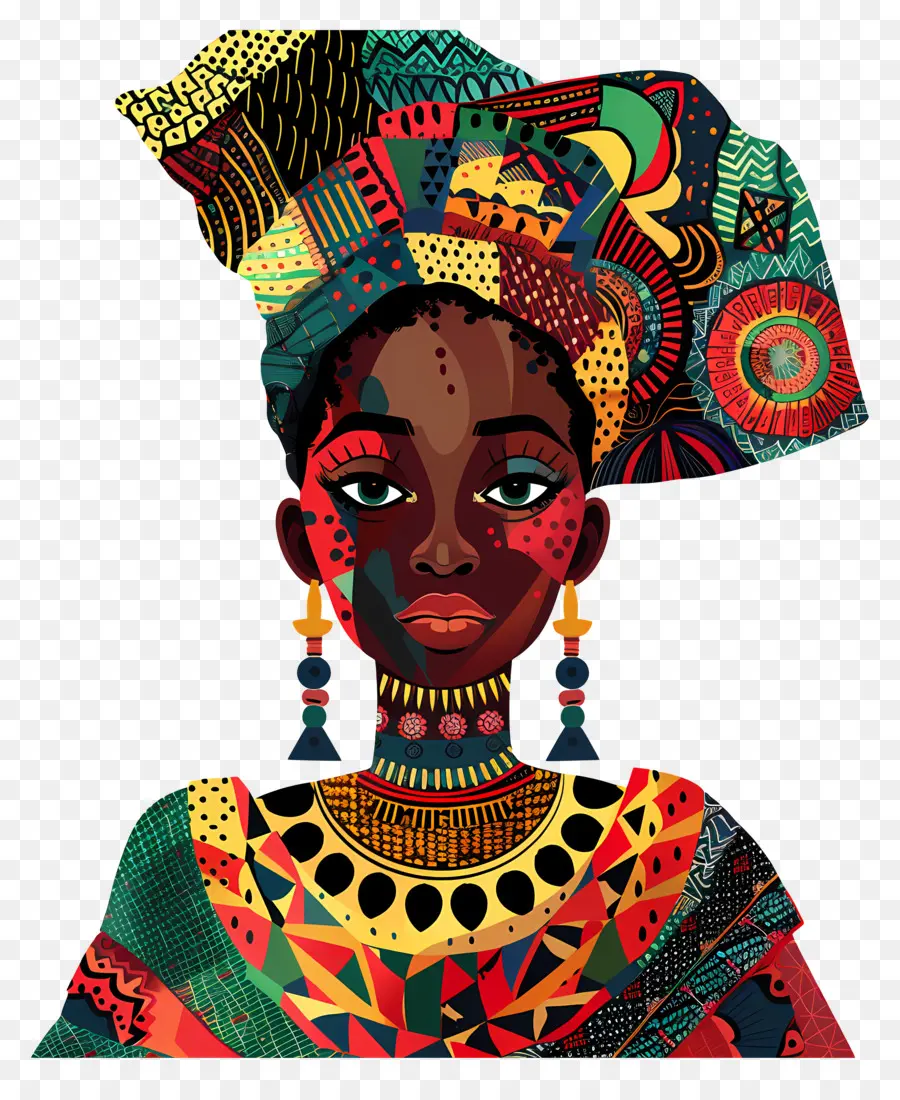 Femme Africaine，La Mode Africaine PNG