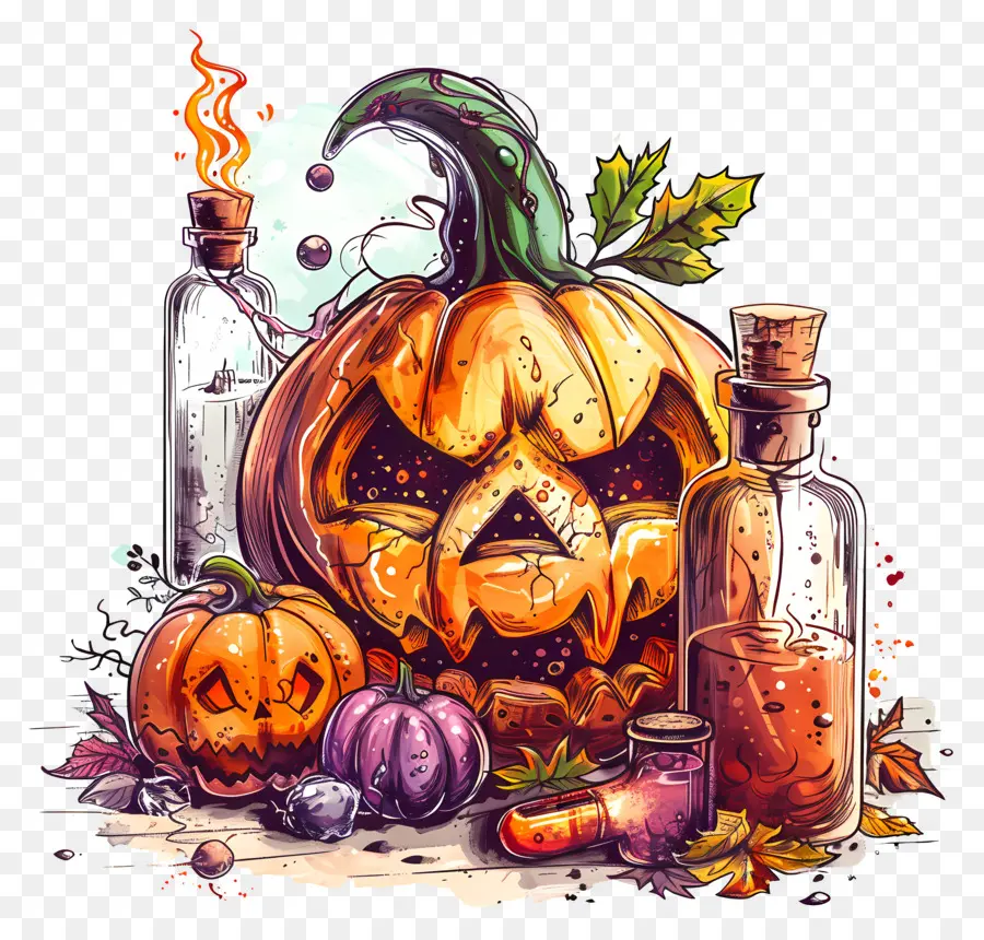 Poison D'halloween，Halloween PNG