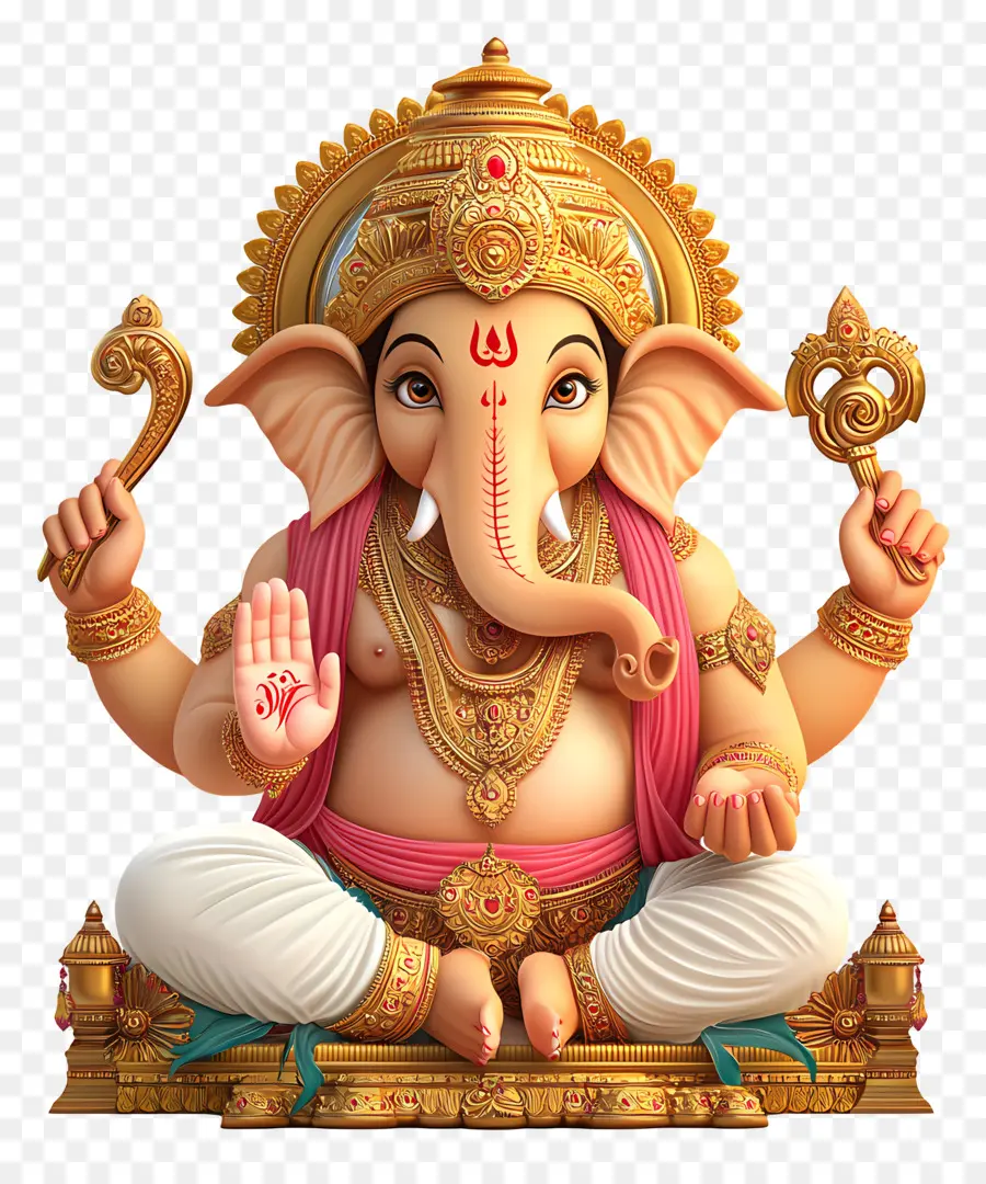 Chaturthi Ganesh，Seigneur Ganesha PNG