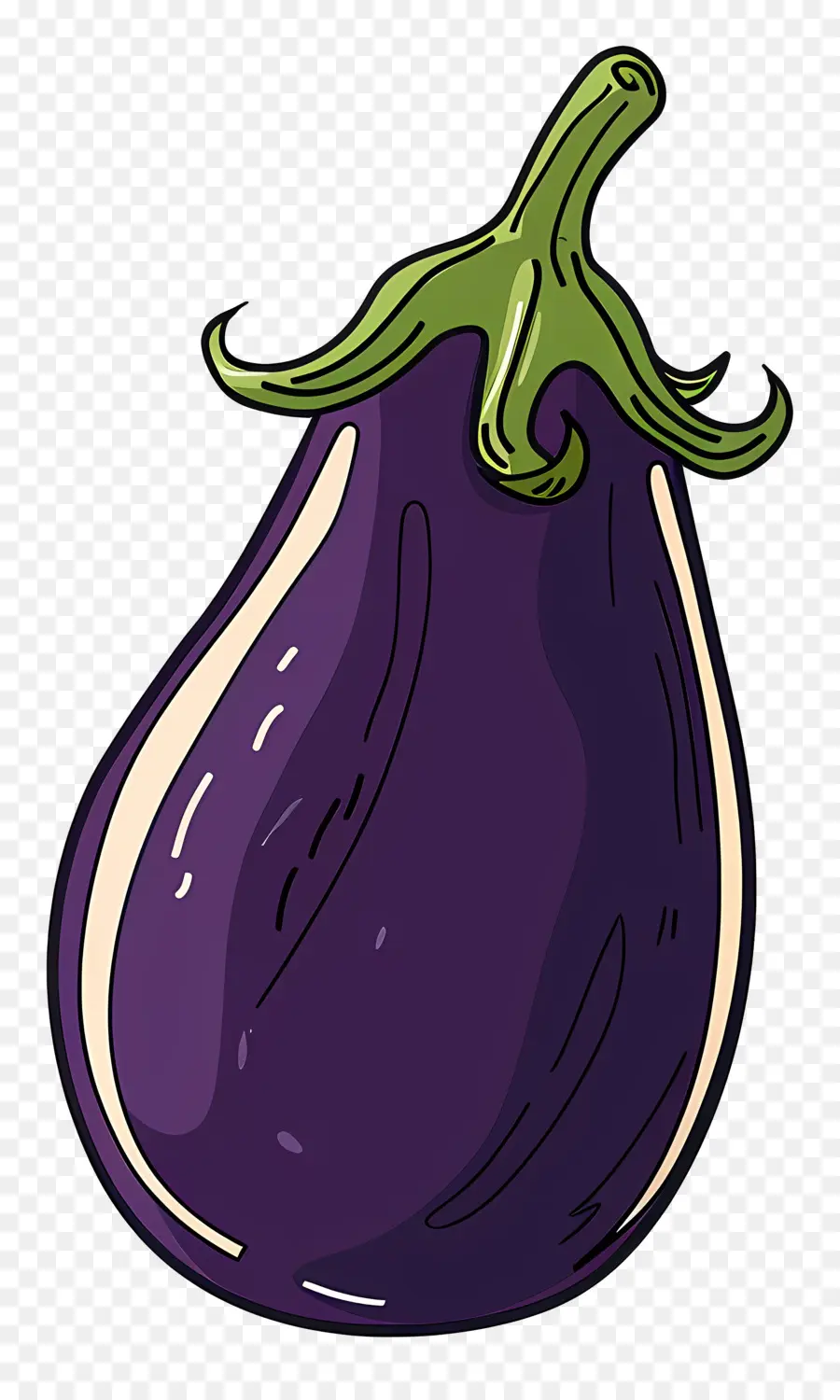 L'aubergine，Violet PNG