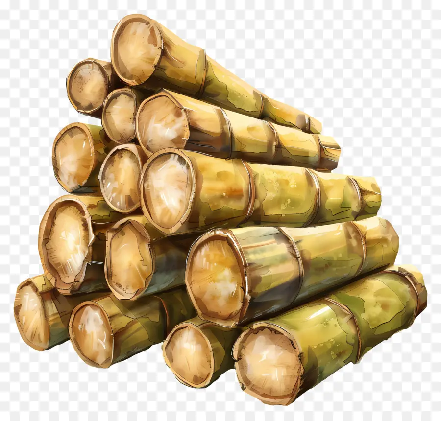 Bâtons De Bambou，Bois PNG