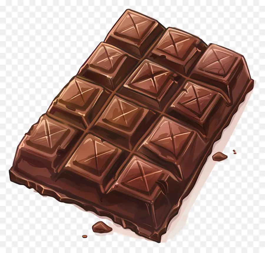 Barre De Chocolat，Doux PNG