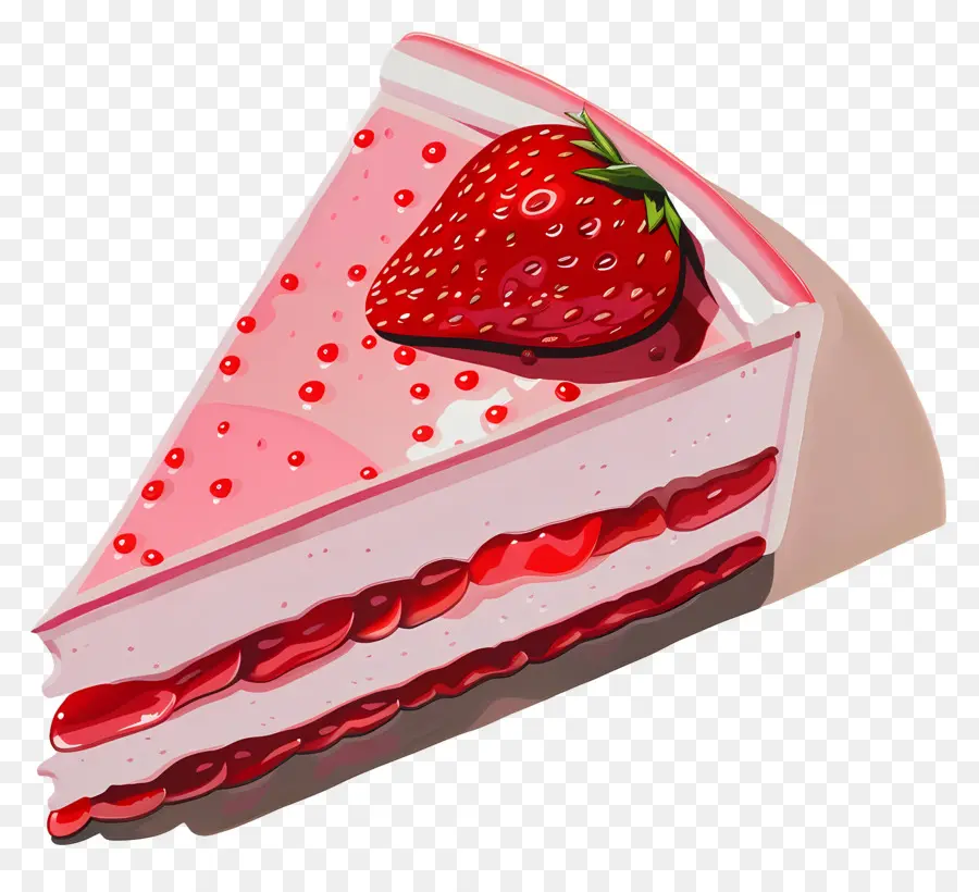 Gâteau Aux Fraises，Dessert PNG