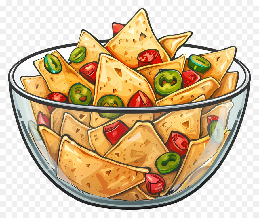 Bol De Nachos，Jetons PNG