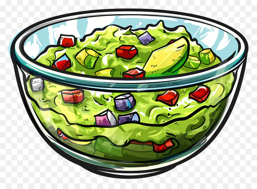 Bol De Guacamole，Guacamole PNG