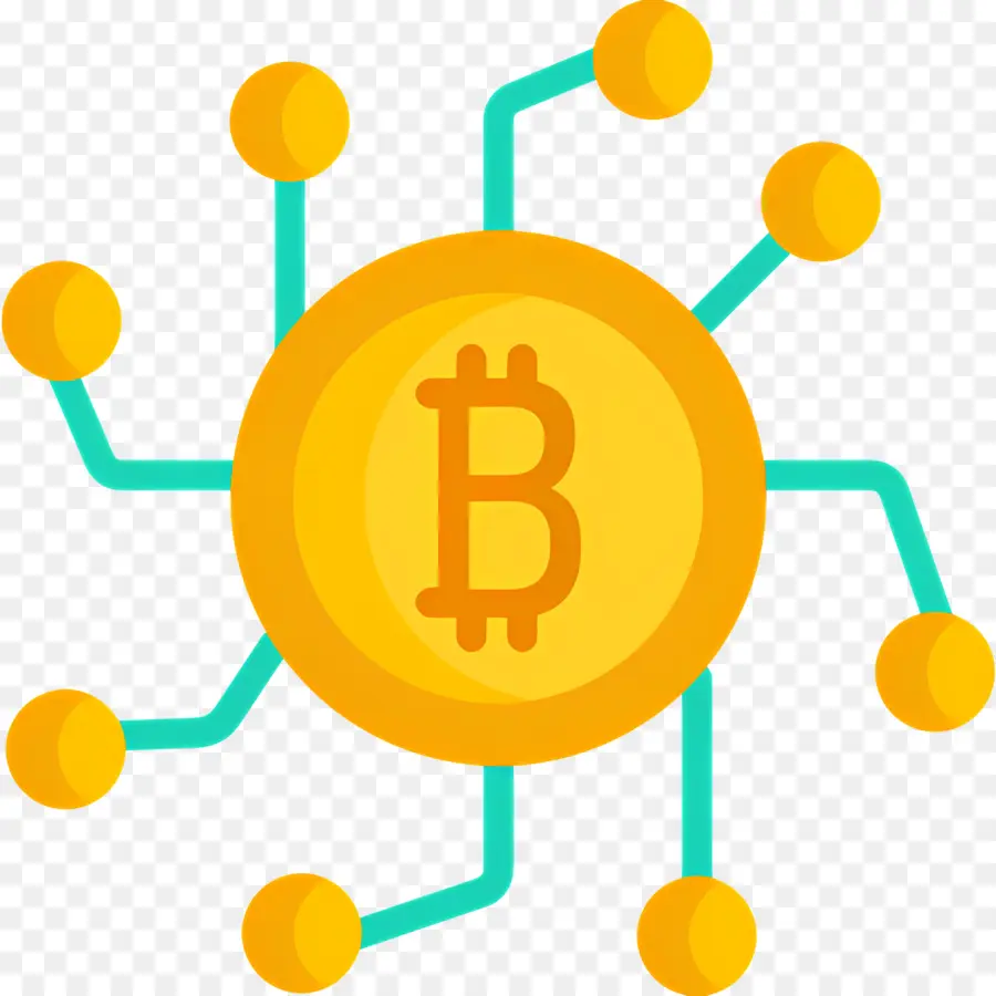 Symbole Bitcoin，Flèches PNG