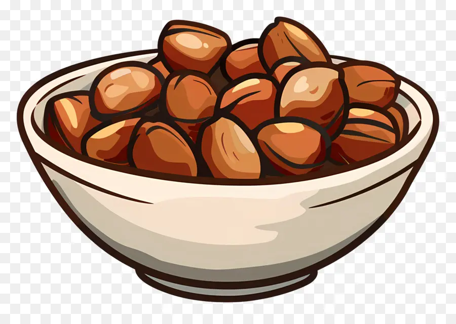 Bol De Noix，Amandes PNG