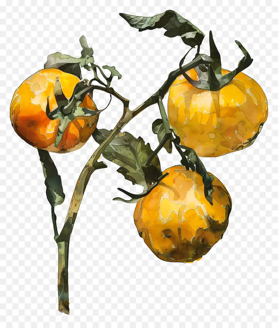 Tomates Jaunes，Tomates PNG