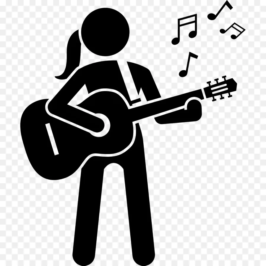 Personne Qui Joue De La Guitare，Guitare PNG