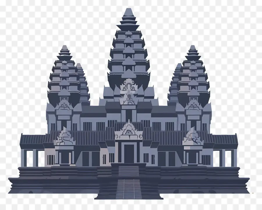 Angkor Wat，L'architecture Gothique PNG