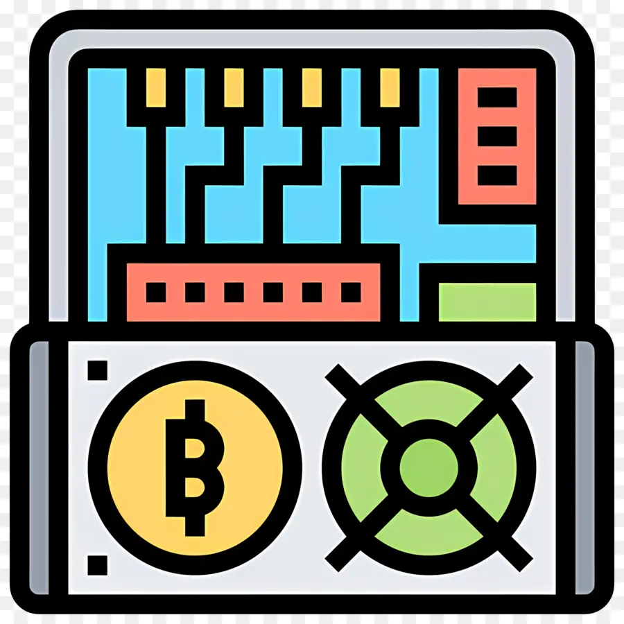 Ordinateur Carte De Circuit Imprimé，Pièce De Monnaie, Symbole PNG