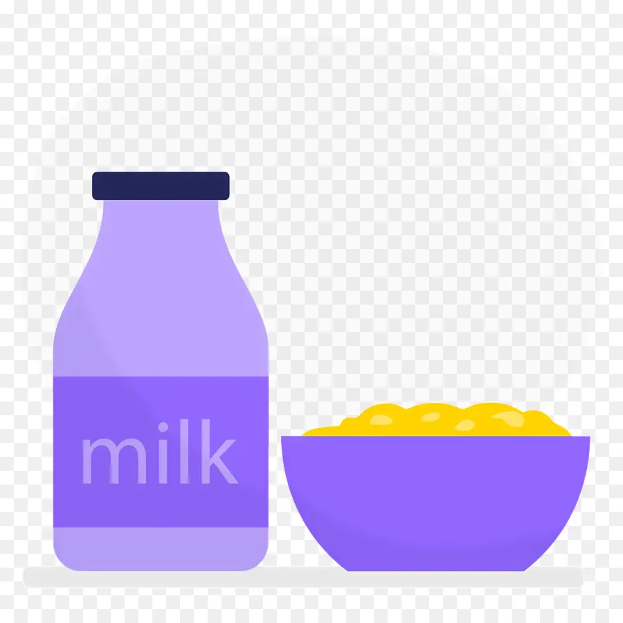 Le Petit Déjeuner，Lait PNG