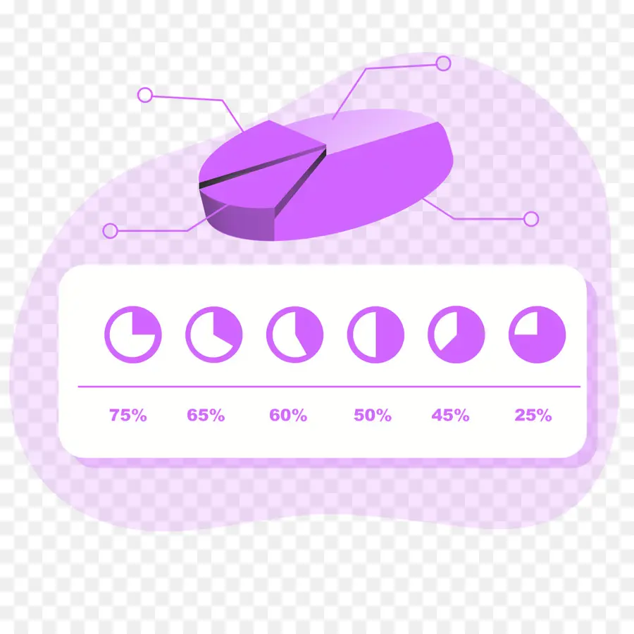 Graphique Circulaire，Statistiques PNG