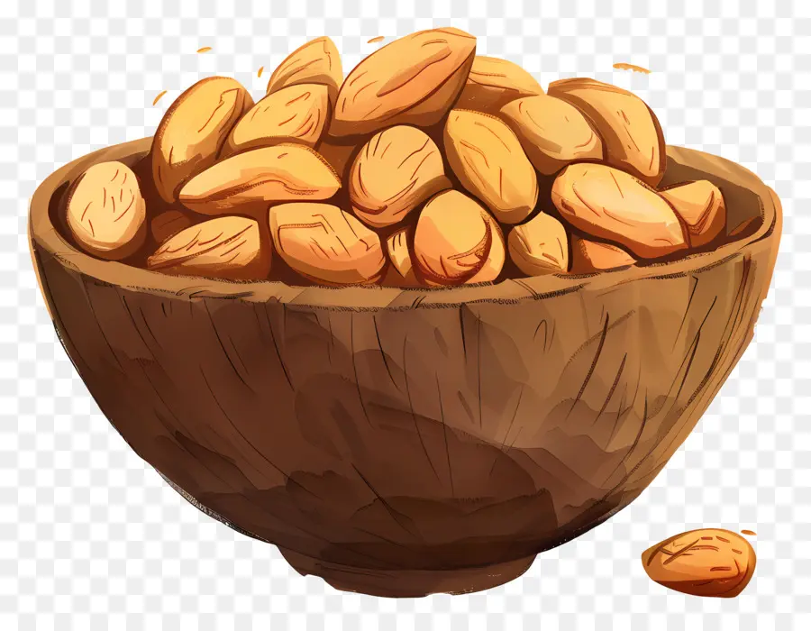 Bol De Noix，Amandes PNG