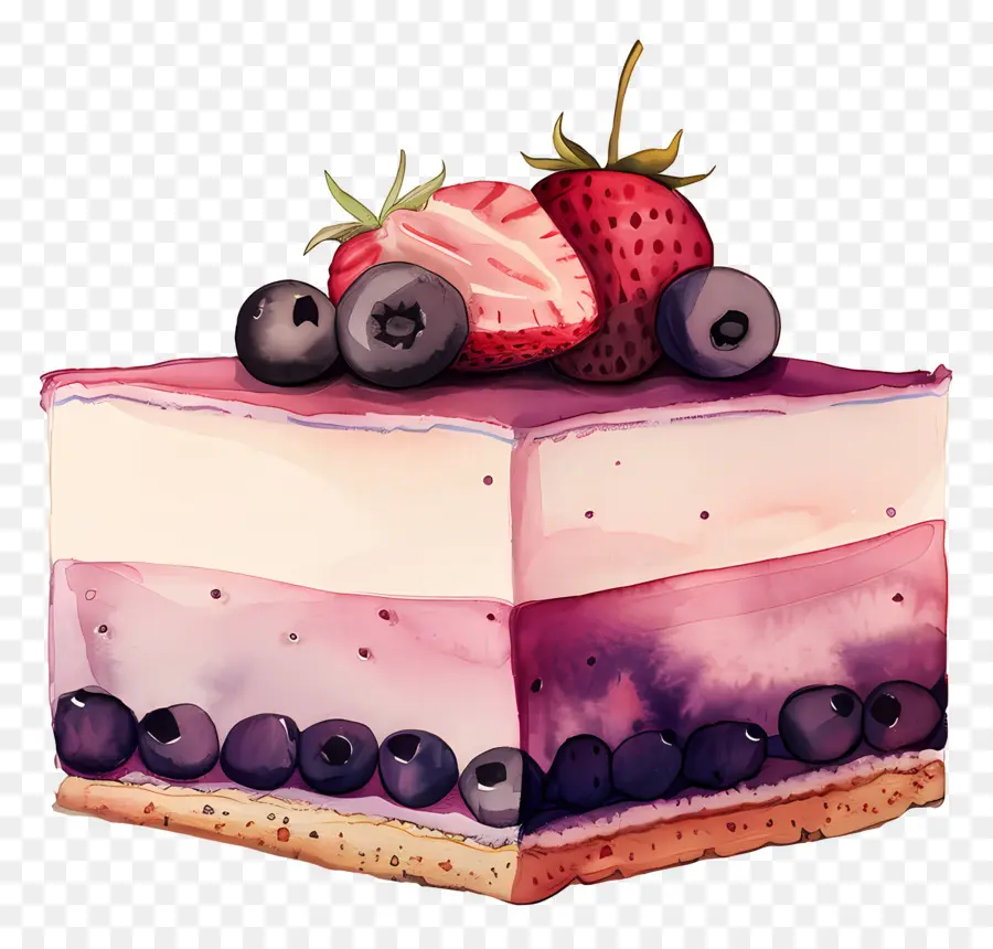 Gâteau Mousse Aux Fraises，Gâteau PNG