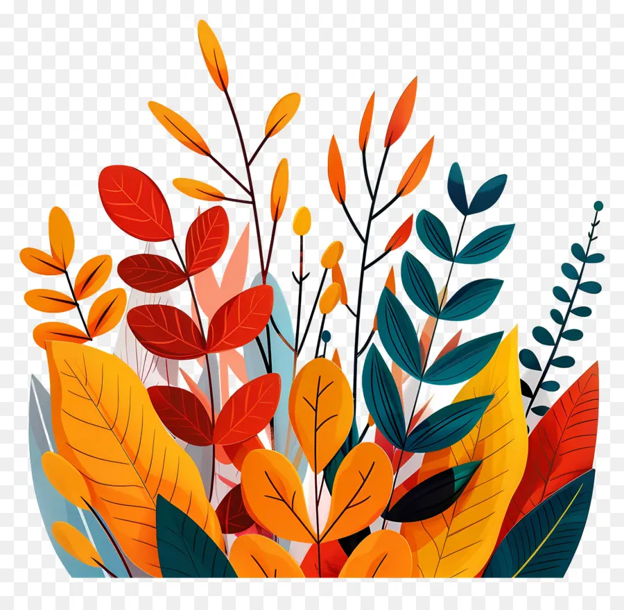 Feuilles D'automne，Feuilles PNG