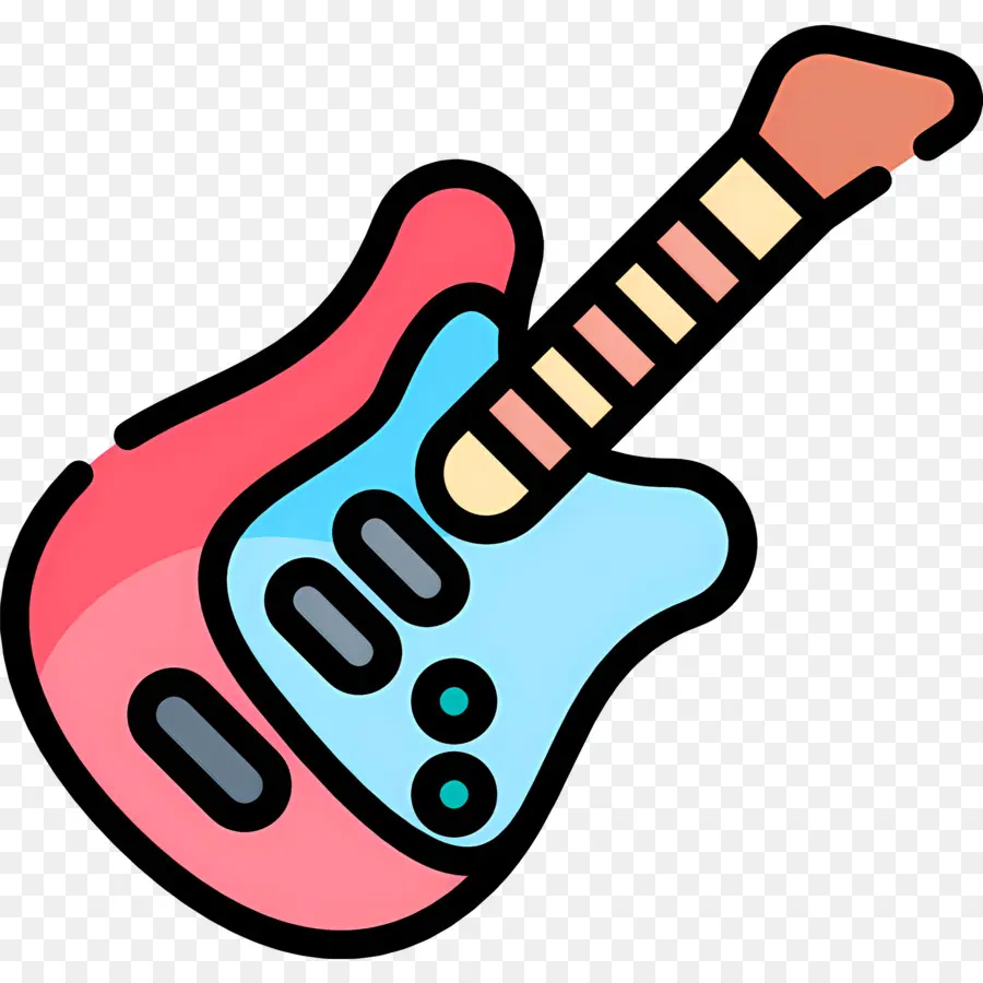 Guitare，Rose PNG