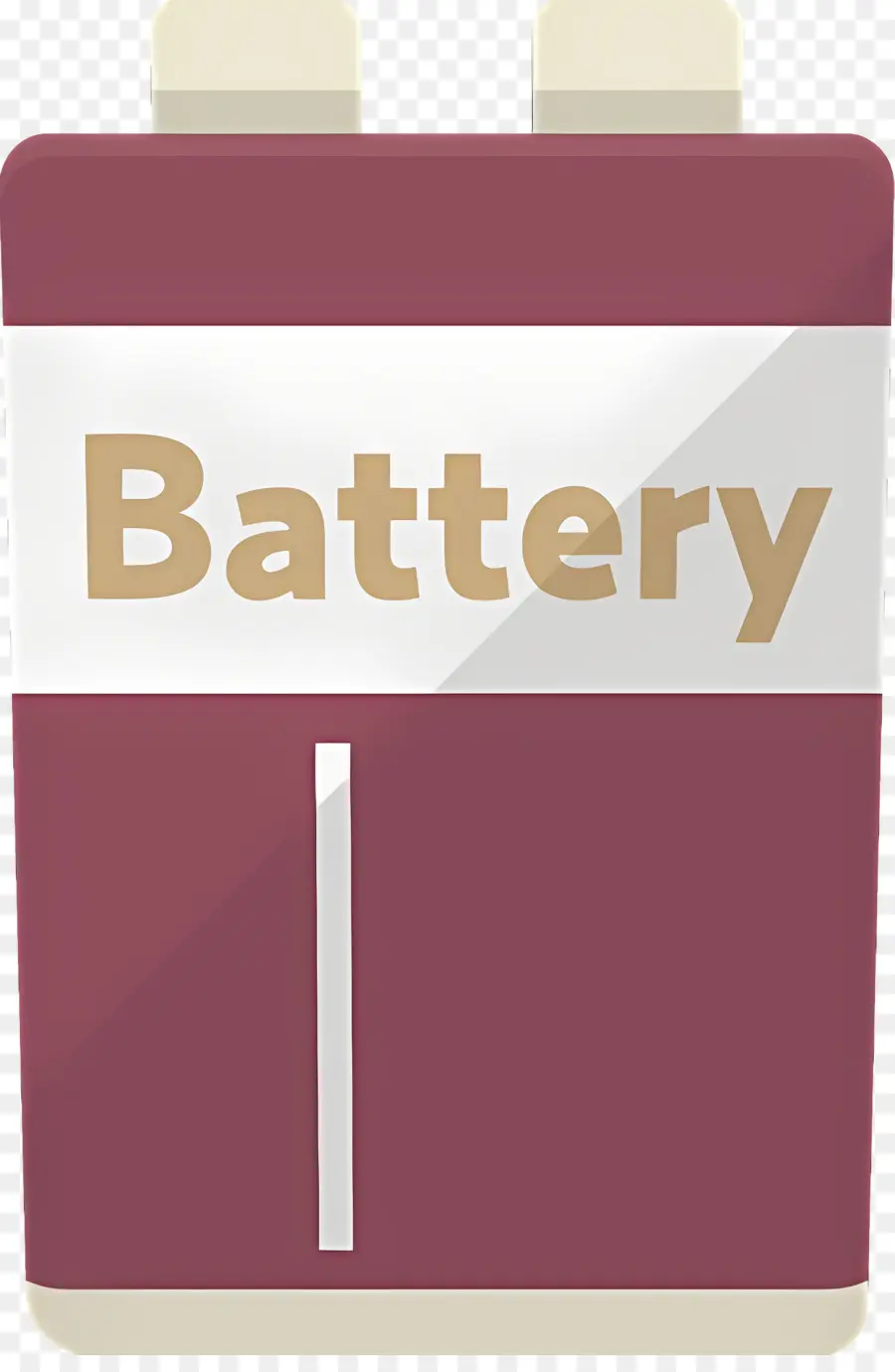 Batterie，Rouge PNG