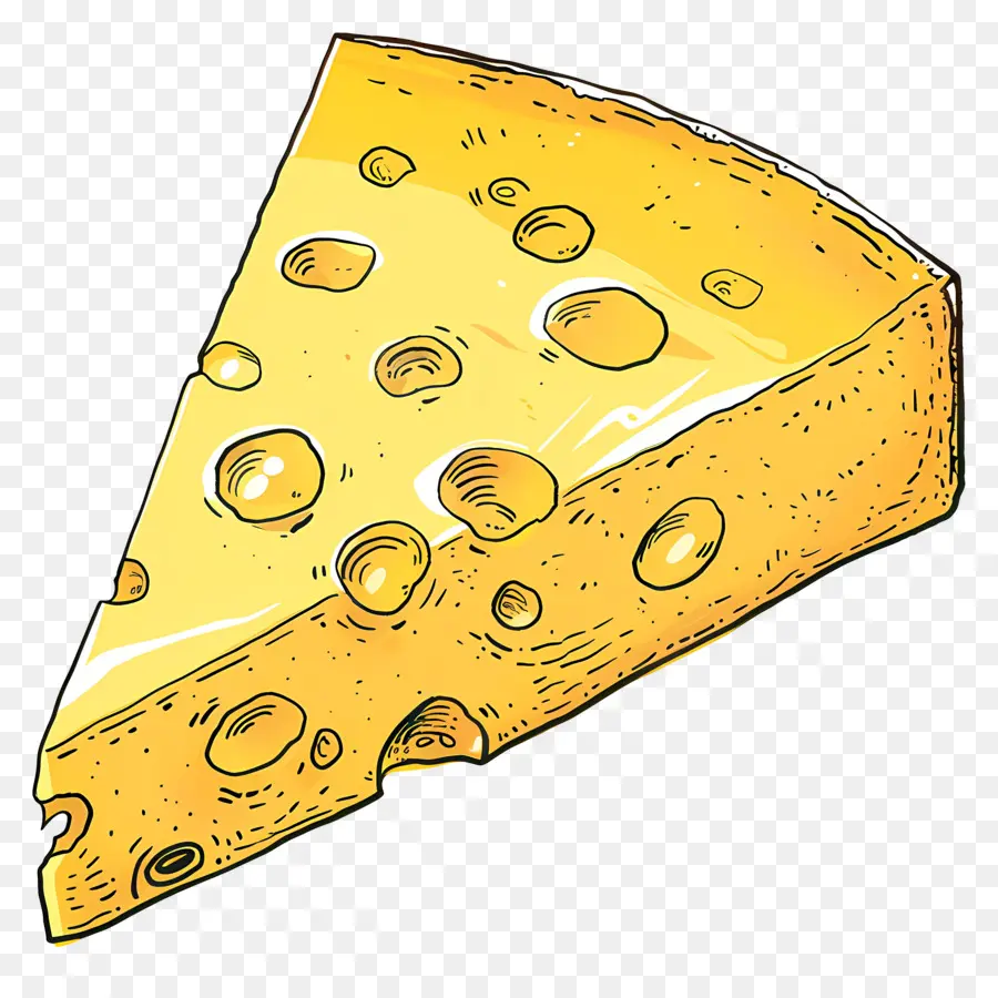 Tranche De Fromage，Fromage PNG