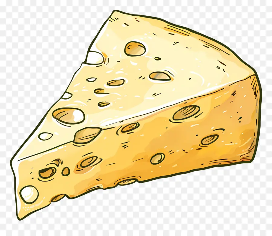 Tranche De Fromage，Fromage PNG