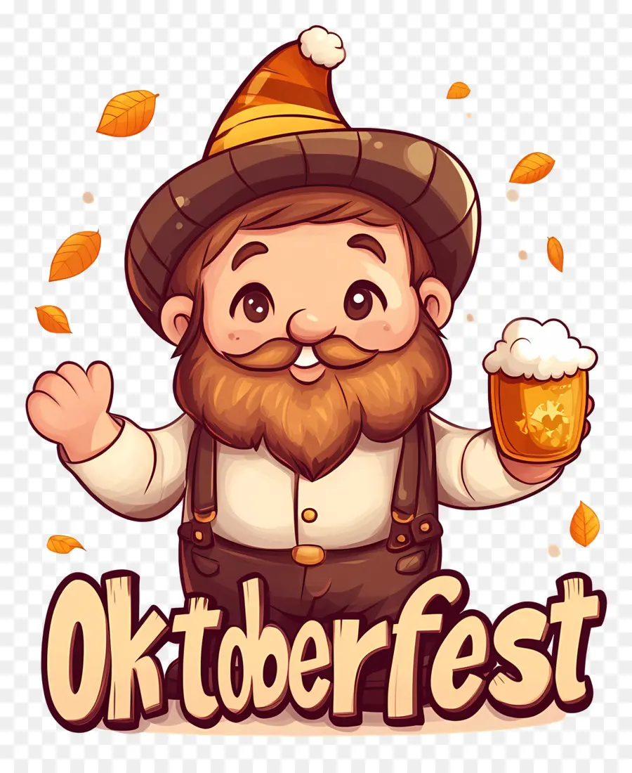 Oktoberfest，Personnage De Dessin Animé PNG