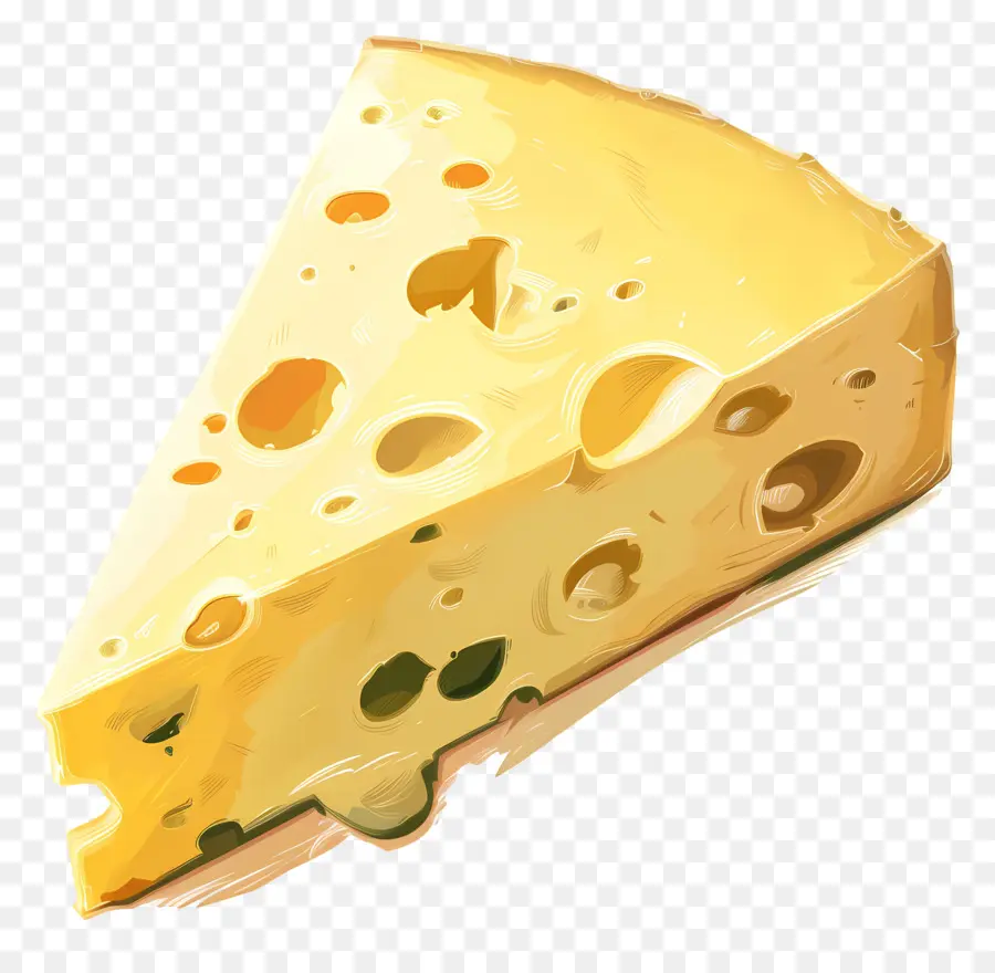 Tranche De Fromage，Une Tranche De Fromage PNG