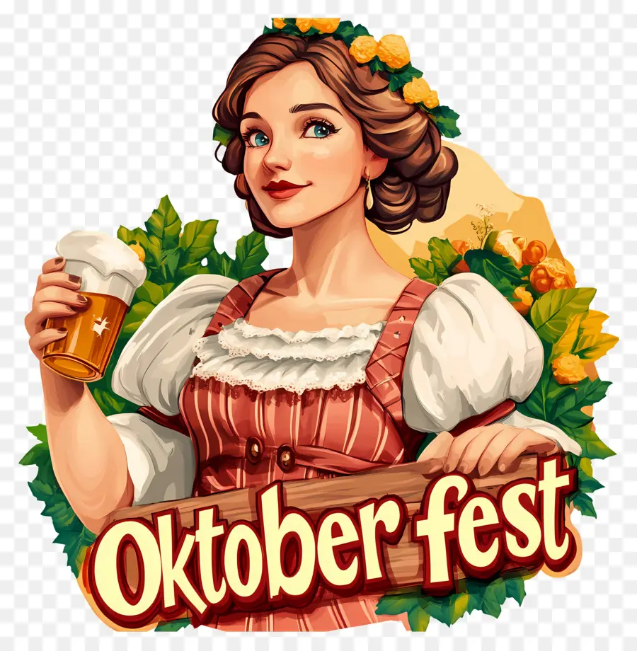 Oktoberfest，Bavarois PNG