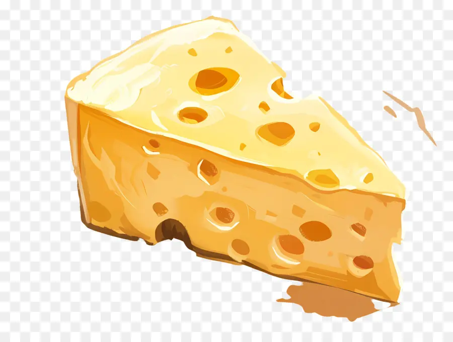 Tranche De Fromage，Fromage PNG